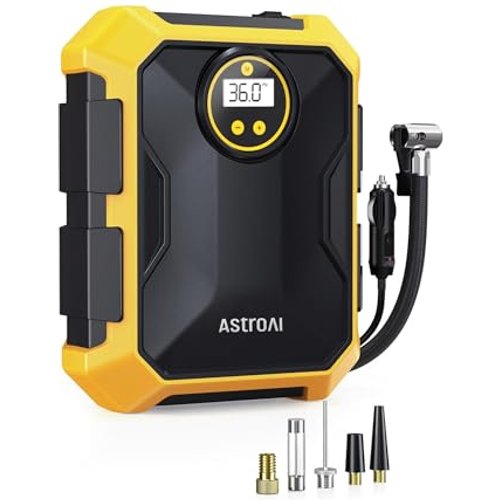 Automatic Tire Inflator with LED & Quick Shut-Off | AstroAI