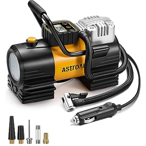Get Portable Tire Inflator for Car and Bikes 150 PSI | AstroAI