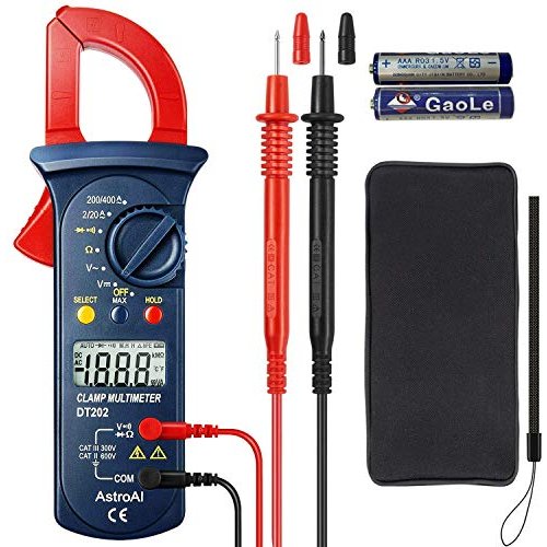 Digital Clamp Meter for Amp, Voltage and More | AstroAI
