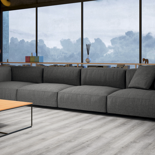 Suelo vinílico lvt click tarkett 6.5mm oak grey