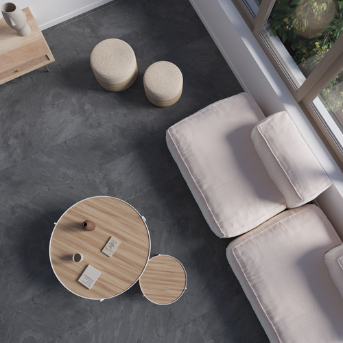 Suelo vinílico spc clic new zeia efecto cemento artens cer520