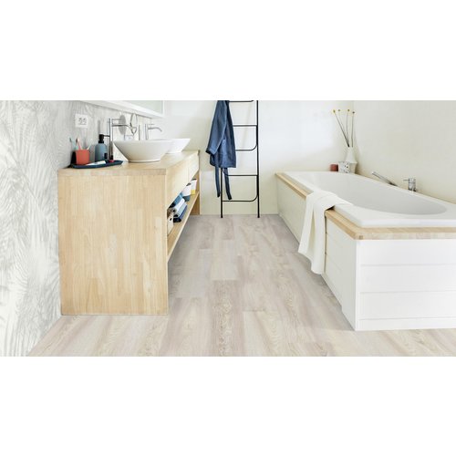 Suelo vinílico spc clic cool extrem efecto madera natural beige