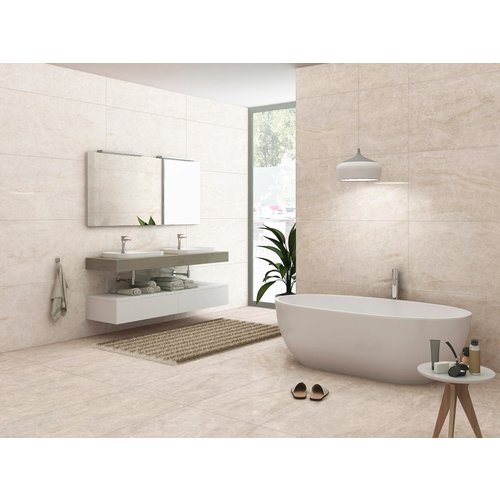 Azulejo/suelo porcelánico ng pure efecto piedra blanco 60x120 cm c1