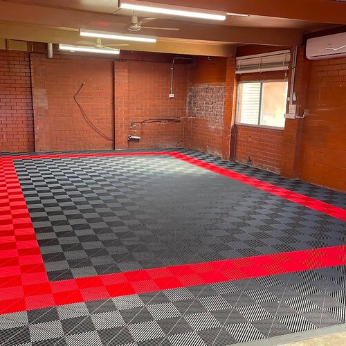 Lote de 1 m² - mosaik aero baldosas caladas con clip - gris