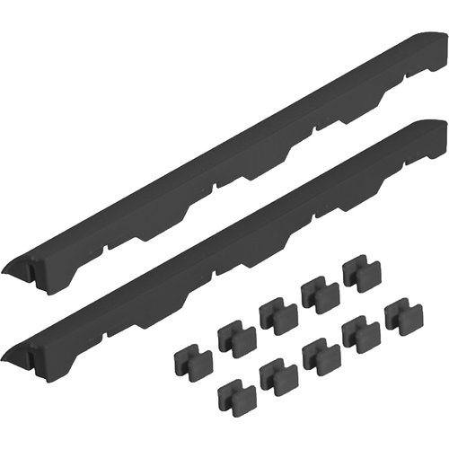 Pack 3 remates con acabado hembra, finalización suelo marte azul efecto drenaje