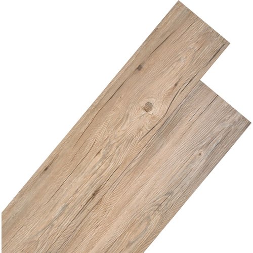 Maison exclusive - lamas de suelo no autoadhesivas pvc marrón roble 5,26 m² 2 mm