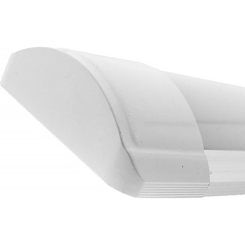 Iluminashop regleta LED de superficie de 120 centímetros, 40 W, 3.000 lúmenes, blanco neutro de 4.500 K y 30.000 horas declaradas