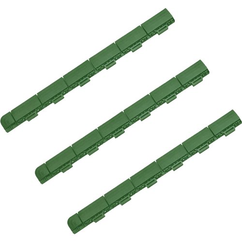 Pack 3 remates con acabado macho, finalización suelo marte marrón