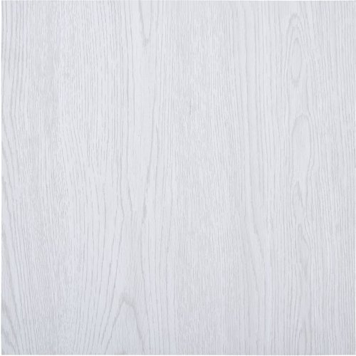 Maison exclusive - lamas para suelo autoadhesivas pvc blanco 5,11 m²