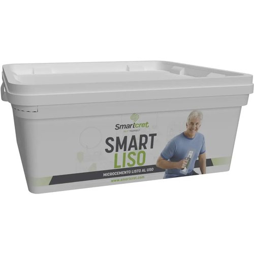Microcemento listo al uso smart liso 6 kg. color b1