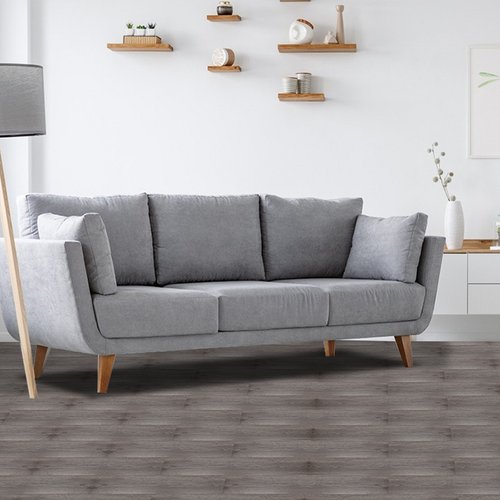 Lames de sol pvc adhésives -boite de 63 lames vinyle auto-adhésives - 9 m² - chêne nuit