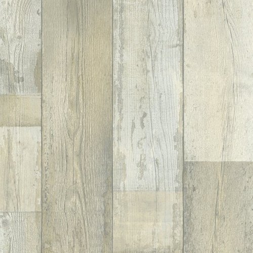 First vinyl floor - imitación parquet vintage blanqueado - rollo 3m x 3m