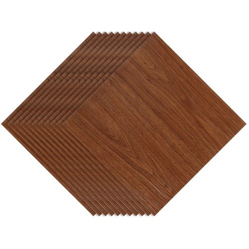 Suelo vinílico plano de pvc adhesivo, 55 piezas, 30 cm x 30 cm, ca. 5 m², papel pintado autoadhesivo de pvc impermeable color madera