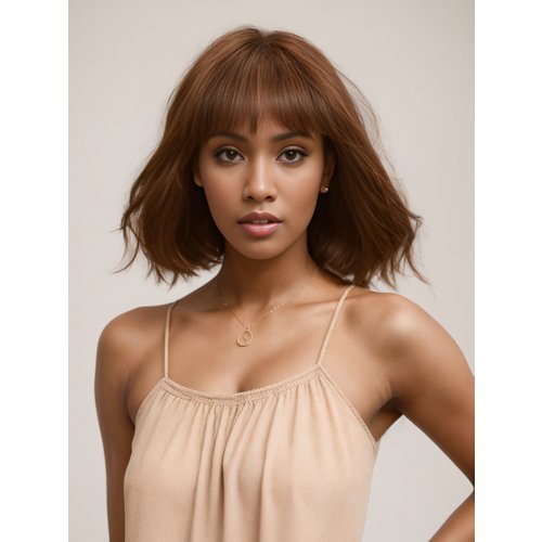 AMARA -12 MONO STRAIGHT HUMAN HAIR WIG