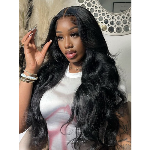 7x5 Bye-Bye Knots 3D Body Wave Wig Pre Cut Lace Pre Plucked Hairline Put On and Go Wig