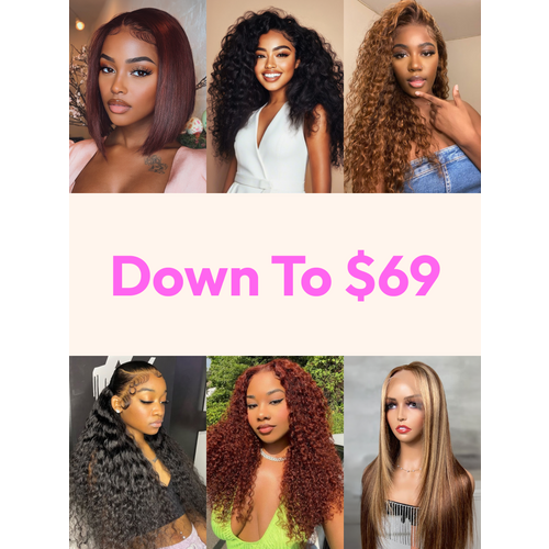 6 Styles Of 13x4 Lace Front Wigs Can Be Made Into Any Style And A Natural Hairline