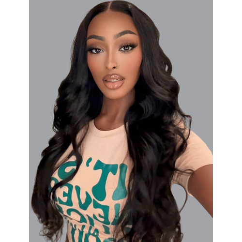 UNice 13x4 HD Lace Frontal 250% Density Raw Human Hair Body Wave 200% Density Wig