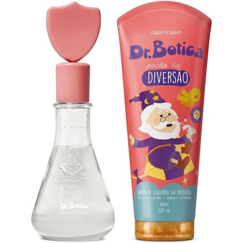 Combo Dr. Botica Poção Da Diversão: Colônia Infantil 120ml + Loção Hidratante Corporal 150ml
