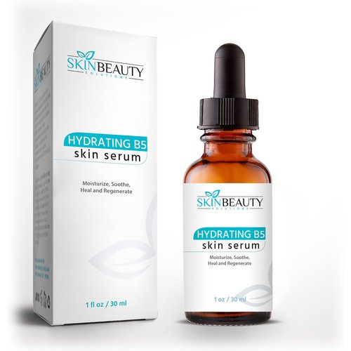 Hydrating B5 Gel with Hyaluronic Acid + Potent Vitamin B5 Panthenol (Size 1oz)