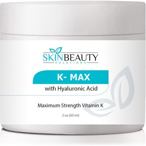 K-Max -All Natural Maximum Strength Vitamin K Cream (Size 2oz)
