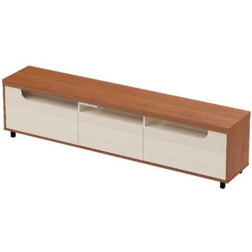 Rack Para Tv Até 75 Polegadas Mercury Cinamomo E Off White