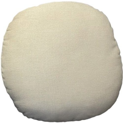 Almofada Decorativa Redonda Candy 45x45 Linho Cru