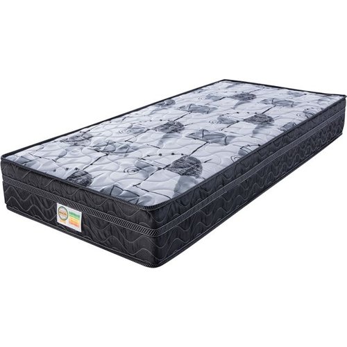 Colchão Solteiro Imperial Molas Verticóil (23x78x188) Preto E Cinza