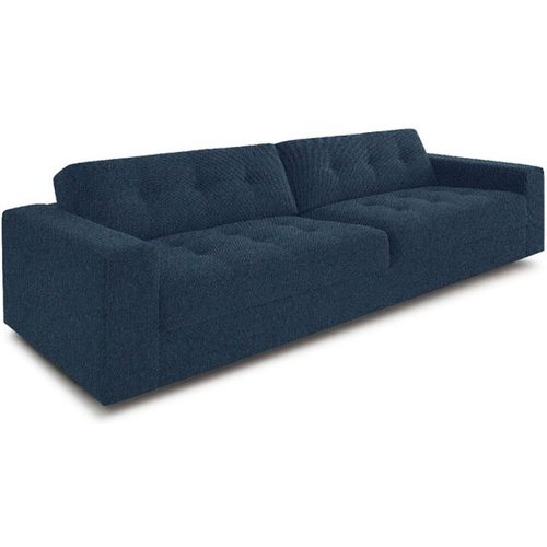 Sofá 3 Lugares Lucca Linho Azul 180 Cm