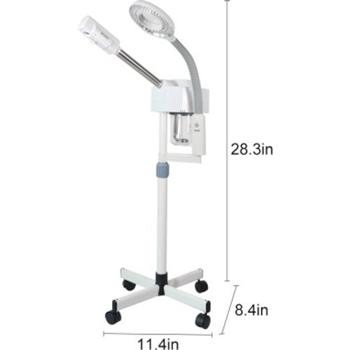 2 In 1 Pro Facial Steamer + 5x Magnifying Lamp
