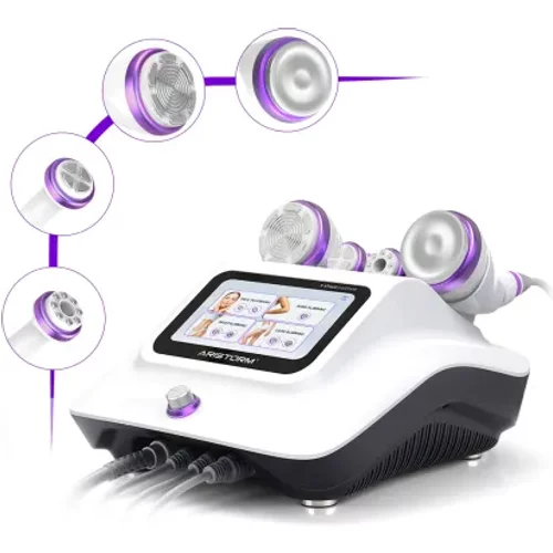 ARISTORM S Shape Cavitation Machine for Body Slimming, Skin Firming, and Facial Lifting at Home