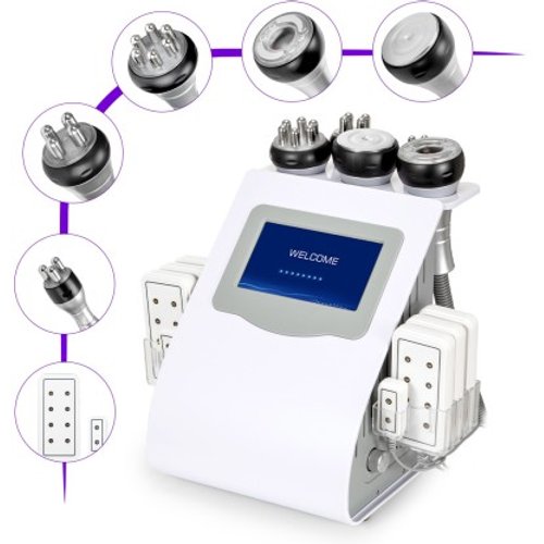 6in1 80k Cavitation Machine With Vacuum RF