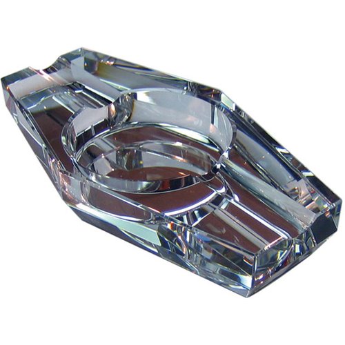 The Hexagon Crystal Ashtray Display
