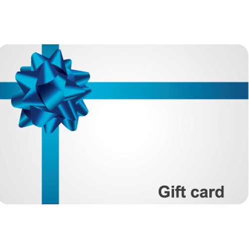 Blue Gift Card