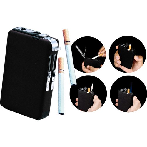 Cigarette Case Torch Lighter
