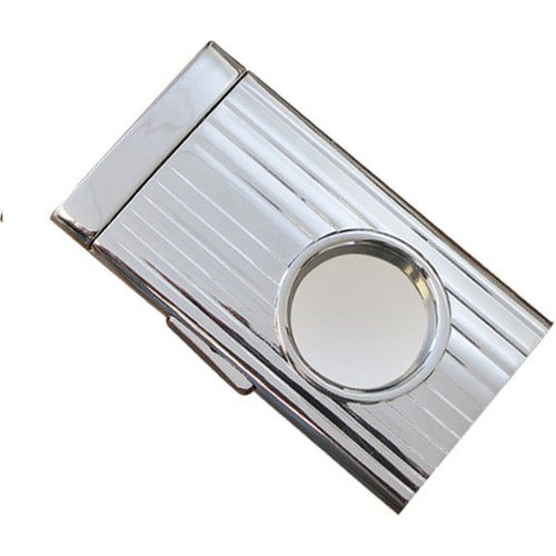 Chrome Push Button Lock Blade Cutter