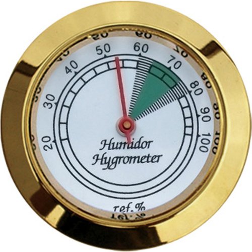 Analog Gold Frame Hygrometer