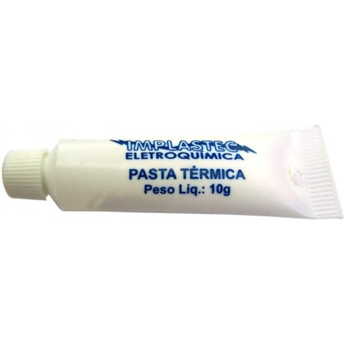 Pasta Térmica Implastec Silicone 10 Gramas Bisnaga
