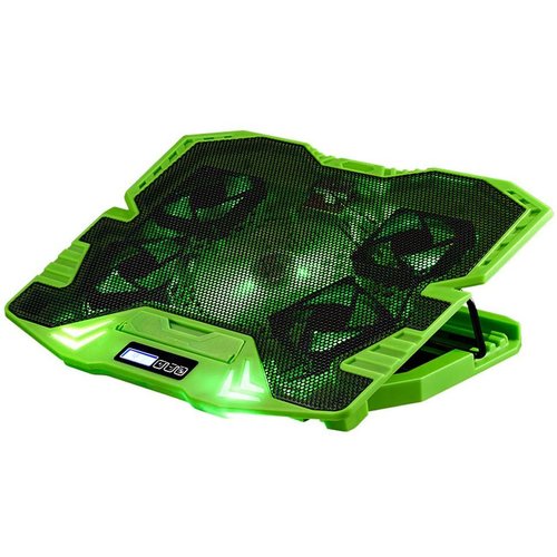 Base Notebook Gamer Multi Warrior Zelda 17" 5x cooler - Verde - AC292