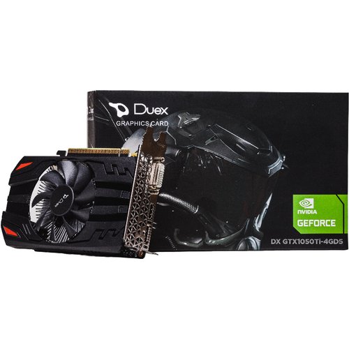 Placa de Vídeo Duex NVIDIA GeForce GTX 1050 TI 4GB DDR5 128Bit - GTX1050TI