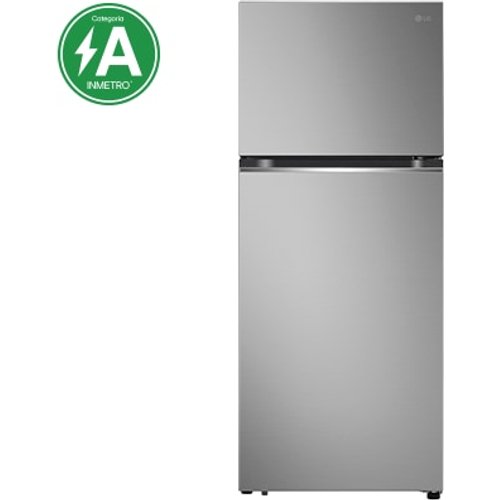 Geladeira Duplex LG 375L Inox Look com Compressor Smart Inverter - GN-B372PFM2