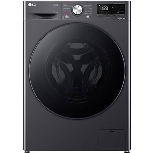 Lava e Seca LG Smart VC4 12kg Titanium com Inteligência Artificial AIDD™ (CV5012MC4A) - 220v - CV5012MC4A
