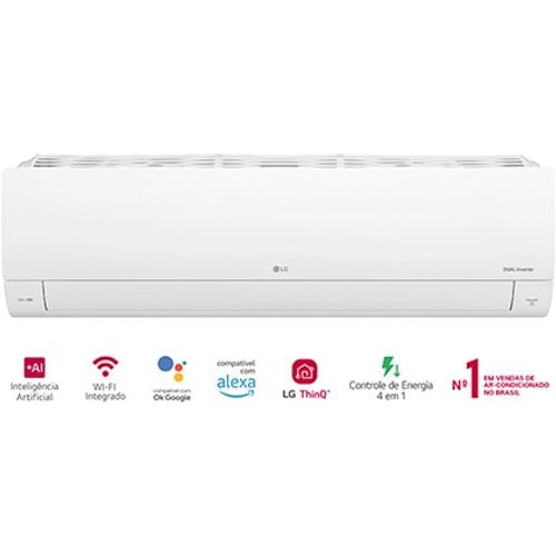 Ar-Cond. LG Dual Inv. Voice +AI 15.000 BTU - S3-Q15JL31A