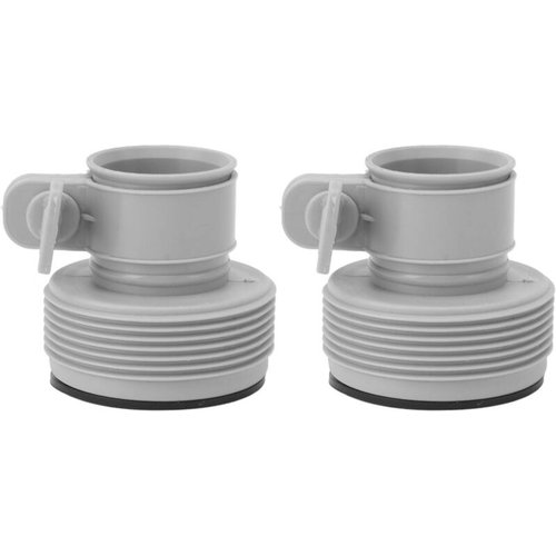 3 Adaptateurs Tuyau Piscine Type B – Pour Pompes INTEX 32 Mm Vers 38 Mm, Raccordement Fiable
