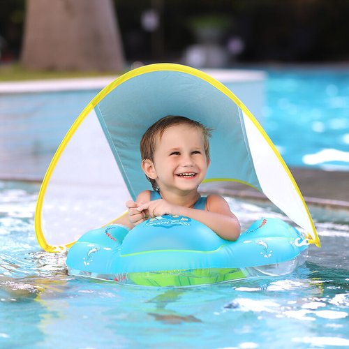LAYCOL Bouee Bebe Flottant Gonflable pour Piscine sans auvent, Nouveau modèle avec Queue, Pas de retournement, pour Les 3-36 Mois(Vert,S LAYCOL Bouee Bebe Flottant Gonflable pour Piscine sans auvent, Nouveau modèle avec Queue, Pas de retournement, pour Les 3-36 Mois(Vert,S