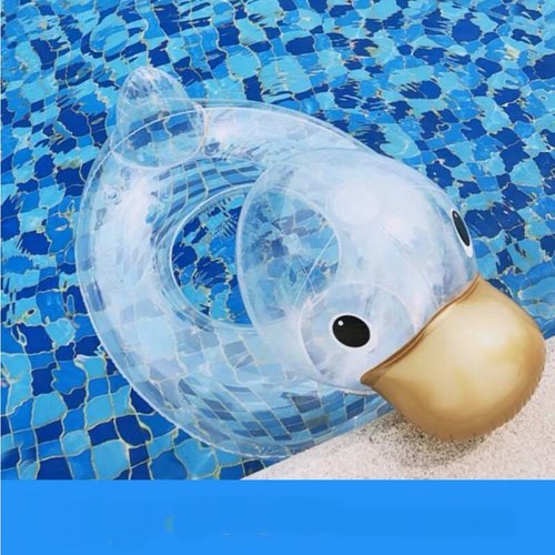 Bouée De Bain En Forme De Canard Pour Bébé ETUCYNG - Anneau Gonflable Piscine/plage (70x58 Cm)