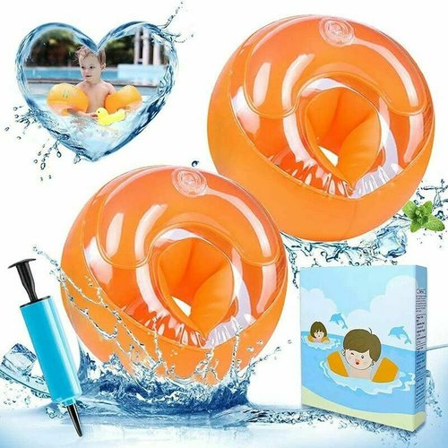 Brassards Piscine Enfant 1-6 Ans - 3 Airbags Indépendants, Licence Unicorne, Certifié Sécurité, 6-20 Kg