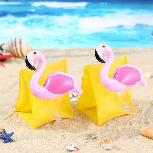 Lot de 2 brassards gonflables pour enfants et adultes – Brassards de natation pour tout-petits, poids de 13,6 à 68 kg (bleu et rose) - Sport Lot de 2 brassards gonflables pour enfants et adultes – Brassards de natation pour tout-petits, poids de 13,6 à 68 kg (bleu et rose) - Sport
