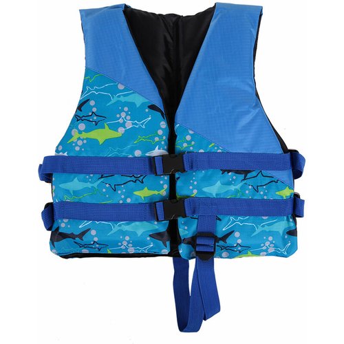 Gilet De Sauvetage Enfant 9-12 Ans (128) – Vert, Flottabilité Élevée, Sangles Réglables, Idéal Natation & Plage