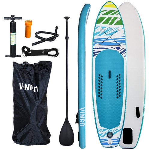 Test de la planche gonflable FunWater Stand Up Paddle : équipement complet Test de la planche gonflable FunWater Stand Up Paddle : équipement complet