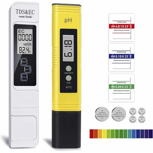 PH-mètre numérique portable 5 en 1, TDS/EC/ORP/température, moniteur de qualité de l'eau, testeur pour piscines, aquariums d'eau potable PH-mètre numérique portable 5 en 1, TDS/EC/ORP/température, moniteur de qualité de l'eau, testeur pour piscines, aquariums d'eau potable
